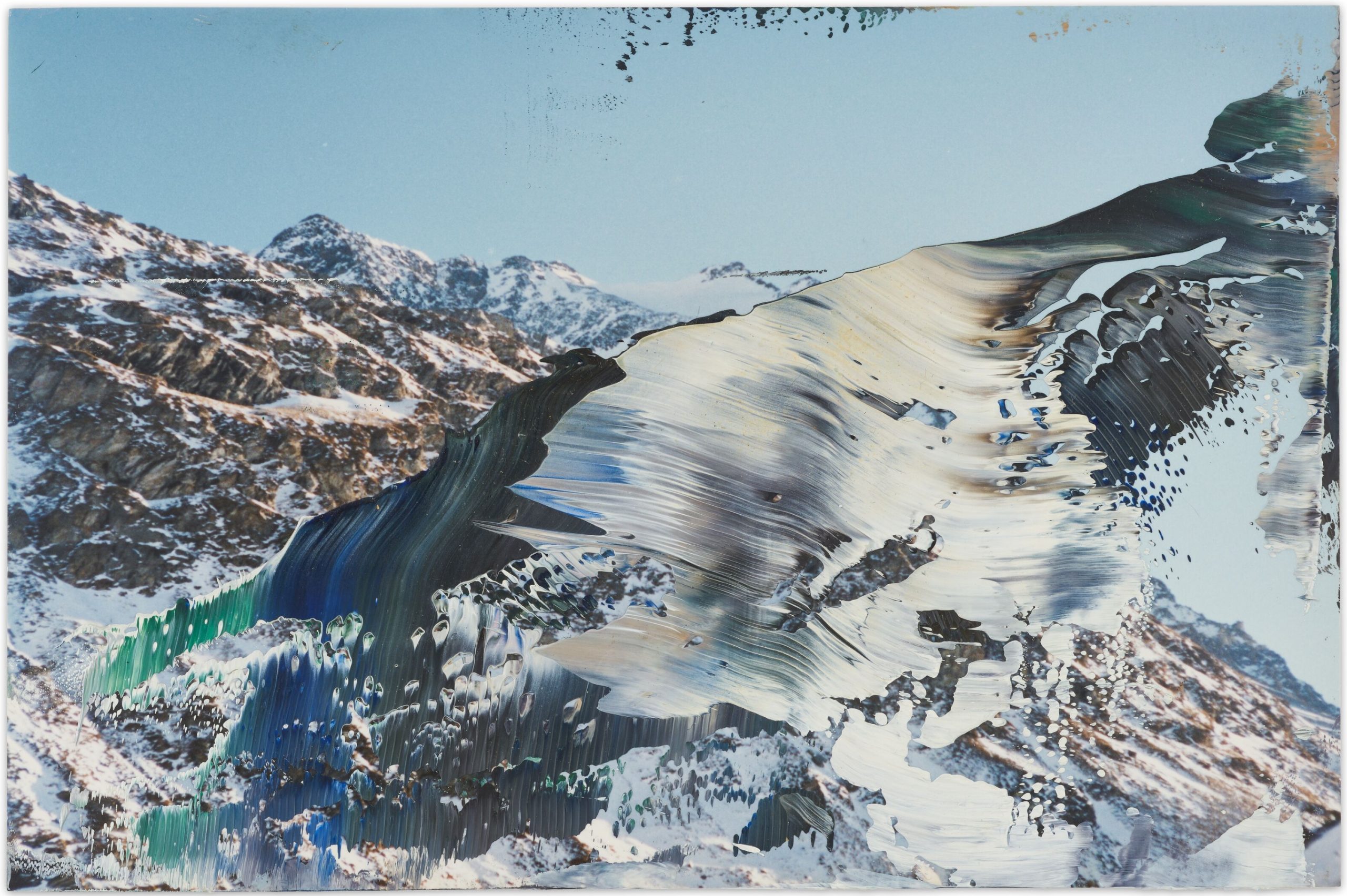 Gerhard Richter Alpine Landscapes: A Tripartite Exhibition in St. Moritz